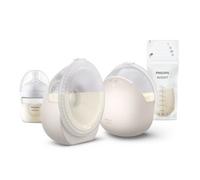 Philips Double Breast Pump Starter Set - Natural Care: indossabile a mani libere - SCF495/21