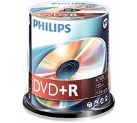 Philips - DR4S6B00F/00 - Dvd+r 4.7Gb (16X) Spindle, 100 Pack