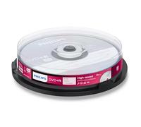 Philips 10 DVD+R 4.7Gb 120 minuti 16X in cake - DR4S6B10F-00