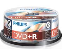 Philips 25 Dvd+r 4.7gb 16x Sp One Size Clear