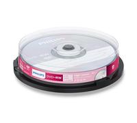 Philips DVD-RW 4.7GB - Confezione da 10