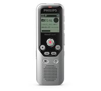 Philips DVT1250 dittafono Memoria interna e scheda di memoria Nero, Grigio