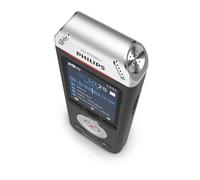 Philips Voice Tracer DVT2110/00 dittafono Flash card Nero, Cromo