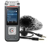 Philips Voice Tracer DVT7110/00 dittafono Flash card Antracite, Cromo
