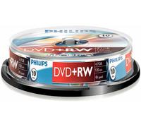 PHILIPS - Dw4s4b10f/10 - DVD+Rw 4.7gb (4x) Mandrino, 10 Confezione
