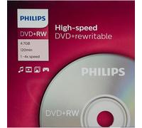Philips DW4S4J05F - 5 x DVD+RW - 4.7 Go (120 min…)