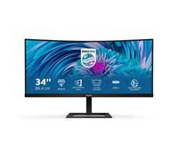 Monitor PC Philips E Line 346E2CUAE 34" WQHD+ 100Hz VA Curvo USB-C 1ms FreeSync Premium