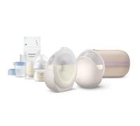 Philips Electric Breast Pump Giftset - Natural Care: indossabile a mani libere - SCD596/21