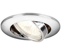 Philips Enif Faretto da Incasso Singolo Orientabile, senza Lampadina, Cromato