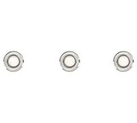 Philips Enif Faretto Fisso da Incasso, senza Lampadina, Set da 3, Nickel