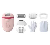 Philips Satinelle Essential Epilatore compatto con filo e Opti-light
