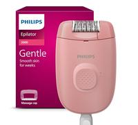 Philips Epilatore Serie 2000, epilatore con cavo per gambe e corpo, dispositivo di depilazione per donne, modello BRE227/00