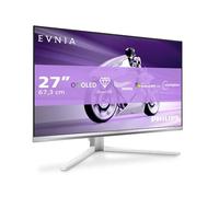 Philips Evnia 8000 27M2N8500/00 Monitor PC 67,3 cm (26.5") 2560 x 1440 Pixel Quad HD QD-OLED Bianco