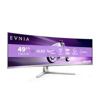 Philips Evnia 8000 49M2C8900L/00 Monitor PC 124,2 cm (48.9") 5120 x 1440 Pixel Dual QHD QDOLED Bianco