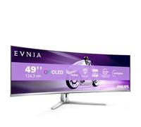 Philips Evnia 8000 49M2C8900L/00 Monitor PC 124,2 cm (48.9") 5120 x 1440 Pixel Dual QHD QDOLED Bianco