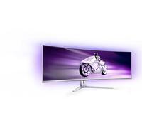 Philips Evnia 8000 49M2C8900L/00 Monitor PC 124,2 cm (48.9") 5120 x 1440 Pixel Dual QHD QDOLED Bianco