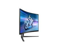 Philips Gaming Monitor 32M2C5500W 31.5 pollici, Curvo, 2560x1440, WQHD, 240Hz, Fast VA Panel, 0.5ms MPRT, USB Hub, (HDMI2x 2.0 DP 2x 1.4) Adaptive Sync, HDR400, FreeSync Premium Pro, Grigio Scuro