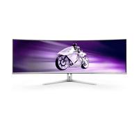 Philips Evnia 8000 49M2C8900L/00 Monitor PC 124,2 cm (48.9") 5120 x 1440 Pixel Dual QHD QD-OLED Bianco