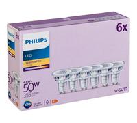 Philips Faretto 50 W PAR16 GU10 x6 4,6 W 50 W GU10 355 lm 929001215237