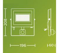 Philips Faretto da esterno a LED Lois UE Sensor, 24 W, 5.000 K IP65 Philips
