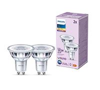 Philips LED GU10 3,5W 255lm 827 trasparente 36° 2x Philips