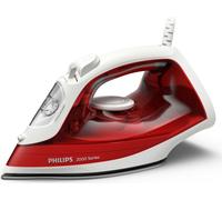 Philips Ferro da stiro DST2010/40 Iron Series 2000 - 2000 W, flusso vapore 25 g/min - Rosso