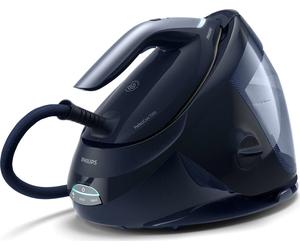 Philips Ferro da Stiro con Caldaia a Vapore Potenza 2100 Watt Vapore Verticale Funzione Vapore continuo Piastra SteamGlide Elite - PSG7130/20 PerfectCare s...