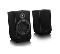 Philips Fidelio TAFA3 Altoparlanti Stereo Wireless, 2×50W, Bi-Amp Active Crossover, Bluetooth 5.4, Auracast, LDAC, RCA/Ottico/HDMI ARC, Woofer in Fibra di Vetro, Tweeter Titanio, Nero Lucido