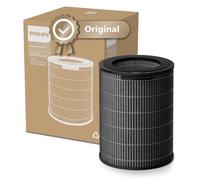 Filtro originale Philips 3-in-1, NanoProtect HEPA, carbone attivo, durata 12 mesi, protegge da polline, polvere, PM2,5, forfora di animali domestici, formaldeide, H2S, NH3 e TVOC (FY3437)