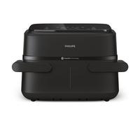 Philips Serie 1000 Airfryer con cestello flexi/doppio, friggitrice ad aria da 7.1L, 10 metodi di cottura, App per ricette NA150/00