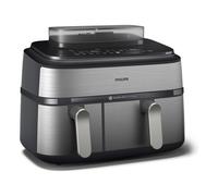 Philips Friggitrice ad aria (9Lt) 5000 SERIES Airfryer Dual Basket Black e