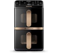 Philips Friggitrice ad Aria Air Fryer 2750W 10L 6 Programmi Digitale NA462