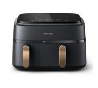 Philips Friggitrice ad Aria Air Fryer 2750W 9L Dual Zone Grey Copper NA352