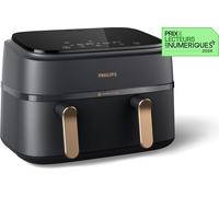 Philips 3000 series Airfryer doppio cestello, friggitrice ad aria da 9.0L, 12 metodi di cottura, App per ricette NA352/00