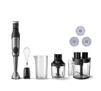 Philips Daily Collection Frullatore a Immersione - Tecnologia ProMix per Mescolatura Rapida, Motore 650W, Protezione Antischizzo, Design Ergonomico, Pulsante di Rilascio Facile, Bianco (HR2534/00)