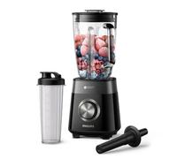 Philips Frullatore elettrico 5000, ProBlend Plus, 2L, 1200W, 1 Acc, Nero