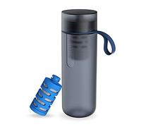Philips - GoZero Fitness Borraccia per idratazione, 1 filtro incluso, colore: Blu