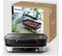 Philips - Grill Da Tavolo Serie 5000 Hd6212/90-alluminio Philips