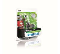 Philips H11 LongerLife ECOVision 12V 55W PGJ19-2 Blister Lampadina