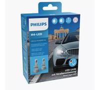Philips H4 Lampada Ultinon Pro6000 H4 LED 11342U6000X2 LED Street Legal 12V
