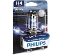 Lampada ad incandescenza alogena PHILIPS H4 RacingVision GT200 12V, 60/55W