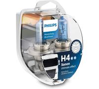 PHILIPS H4 MasterDuty BlueVision Effetto Xenon 24V 75/70W 13342MDBVS2 Lampada
