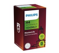 PHILIPS H4 MasterLife Max Durabilità E 4X Durata 24V 75/70W P43T-38 13342MLC1