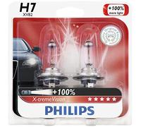 Philips H7 x-Tremevision Upgrade 100% Super di Più Bianco Luce Lampadina (Strada