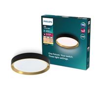 Philips Hanno SceneSwitch da soffitto, rotondo, 24W, 2700Lm, 2700K, nero, IP20 -