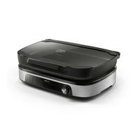Philips HD6212/90 Grill da tavolo con coperchio e affumicatore