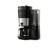 PHILIPS HD7888/01 macchina caffè americano, Nero, Argento