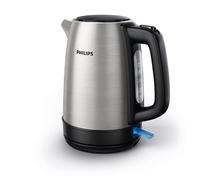 Philips Daily Collection HD9350/90 Bollitore in metallo, coperchio a molla, indic. lum.