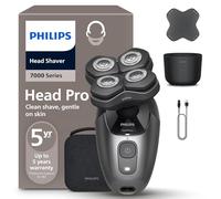 Philips Head Shaver Pro Serie 7000- Rasoio per uomo e donna, testina flessibile a 360° e lame ComfortCut per una rasatura pulita e delicata sulla pelle, modello HS7980/15