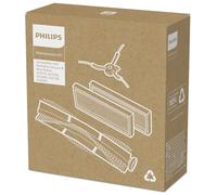 Philips Panni lavaggio per Robot HomeRun Aqua Serie 7000 - 4 pezzi, lavabili e riutilizzabili, in microfibra, compatibile con XU7000 e XU7100 (XV1470/00)